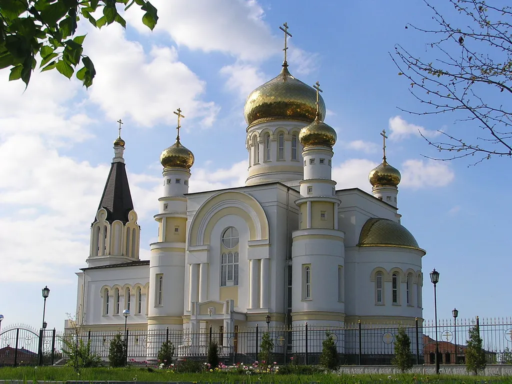 New Church in Vladikavkaz Object: Vladikavkaz, Russia Description: New Church in Vladikavkaz Author: Вся Осетия (Vsia Osetia) Created: 2006 Source: Вся Осетия (Vsia Osetia)