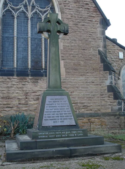 War Memorial, Cinderhill