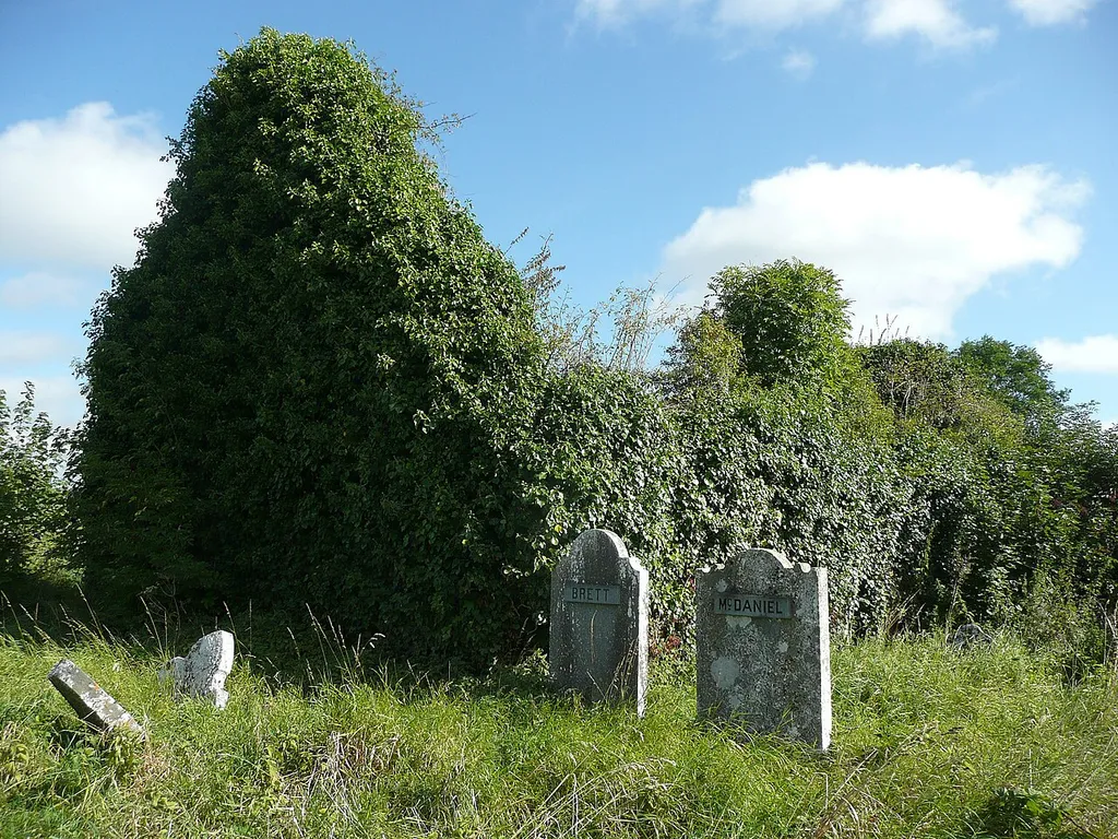 The ruined church at Blanchvillestown