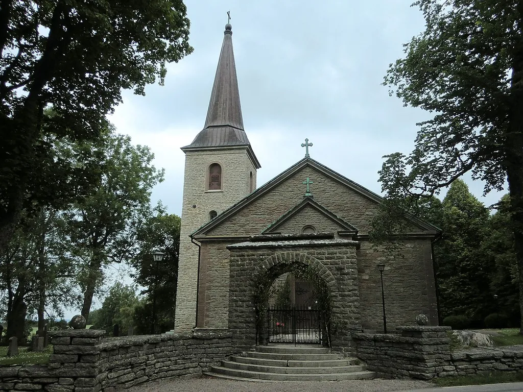 Medelplana church, Kinnekulle, Sweden