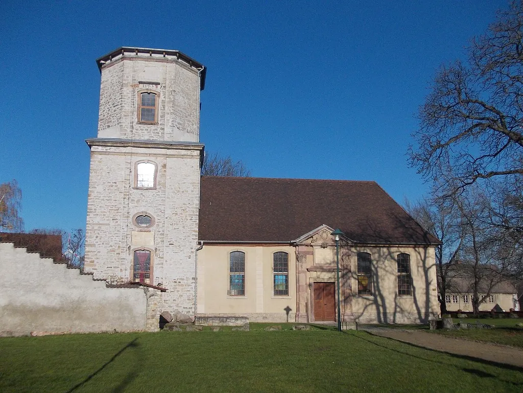 Oberbeuna church ("Hoppenhaupt Church"), Merseburg, district: Saalekreis, Saxony-Anhalt