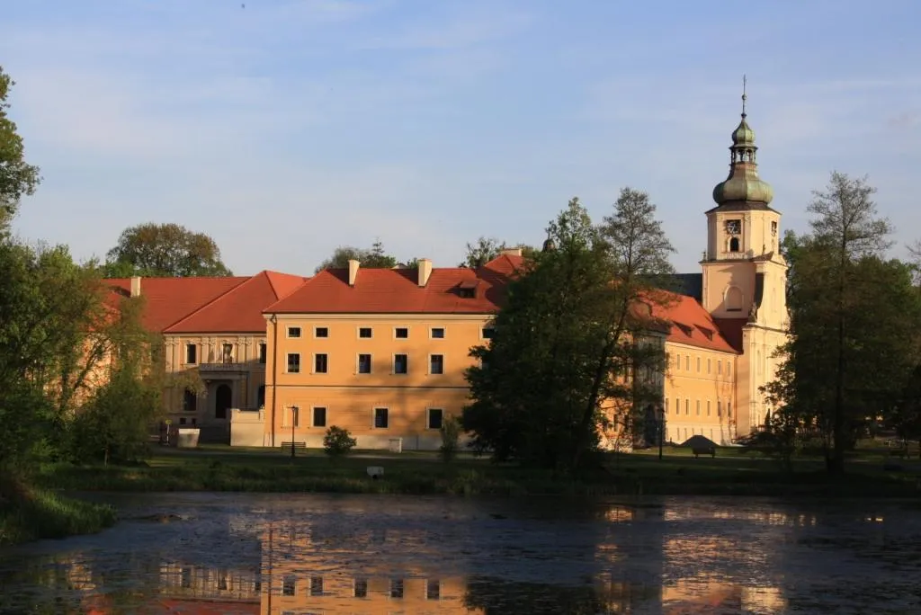 Former cistercian abbey in Rudy (Groß Rauden) in Upper Silesia (Poland). After the renovation in 2011.
