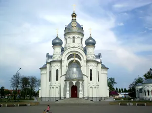 Saint Michael Archangel Orthodox church in Biaroza
