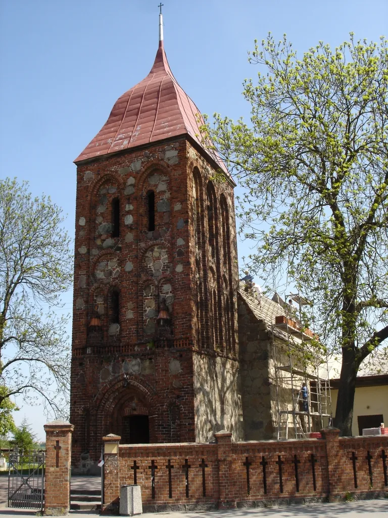Holy Cross Church in Stargard, Poland