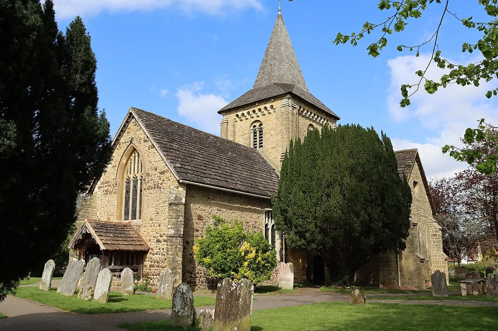 Parish Church of St Peter and St Paul, Ewhurst, Surrey, in April 2026