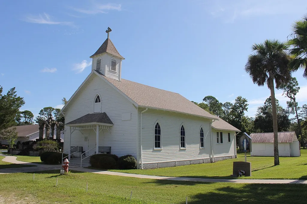 St. Mary Catholic Church (Korona, Florida) - Front Right Side View