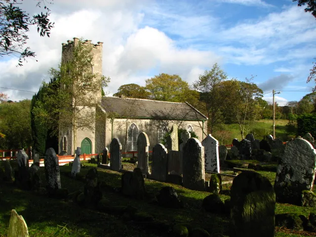 Clonmore Church and graveyard This Church and graveyard is well worth a visit, due to the many varieties of tombstones.