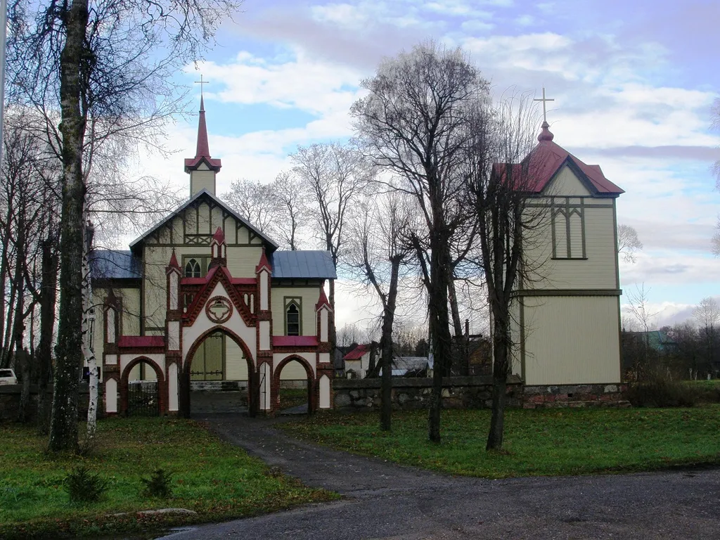 Budriai settlement, Kretinga district, Lithuania