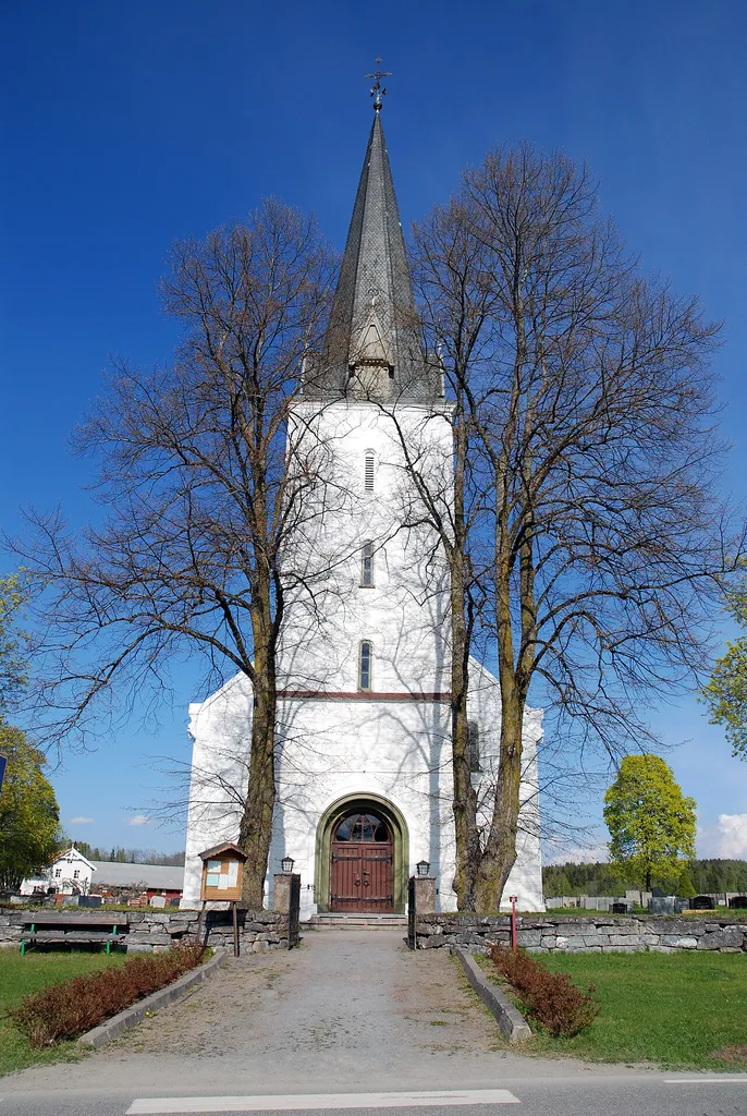 Stavsjø church, in Ringsaker, Hedmark, Norway.
