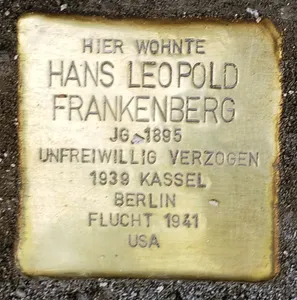 Stolperstein für Hans Leopold Frankenberg