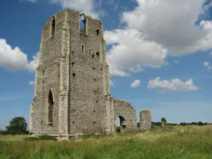 Ruins of Church of St Edmund