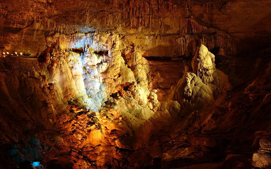 Pit cave of Poudrey (France).