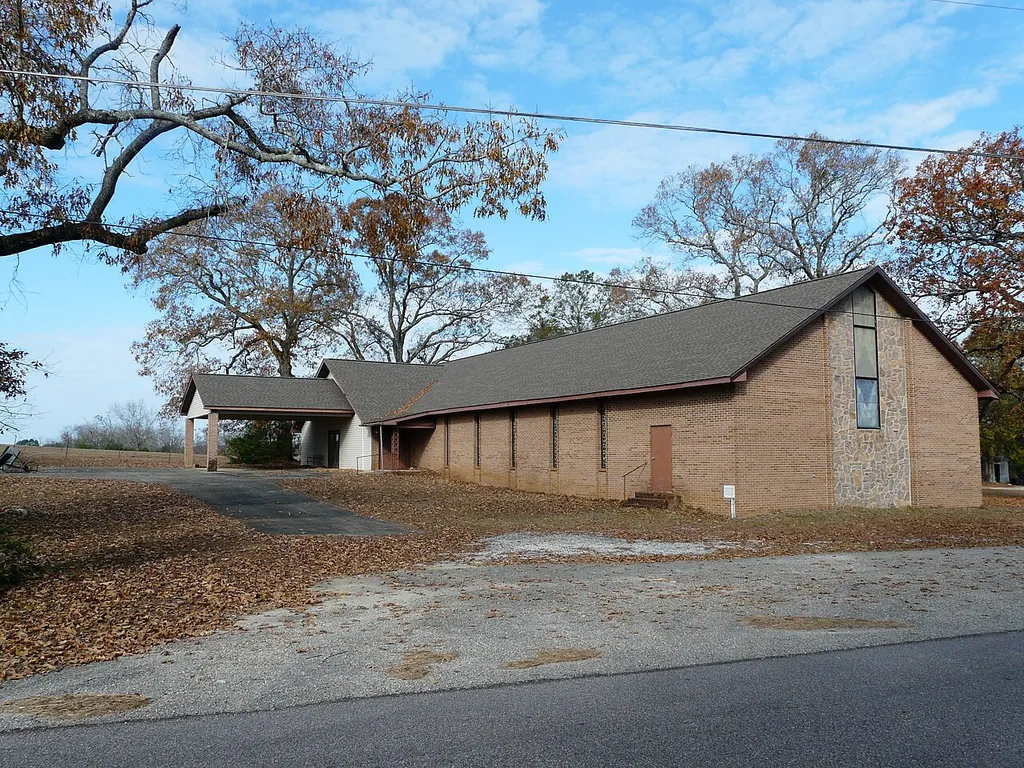 Pleasant Grove Baptist Church on Pleasant Grove Road in Houston County, Alabama.