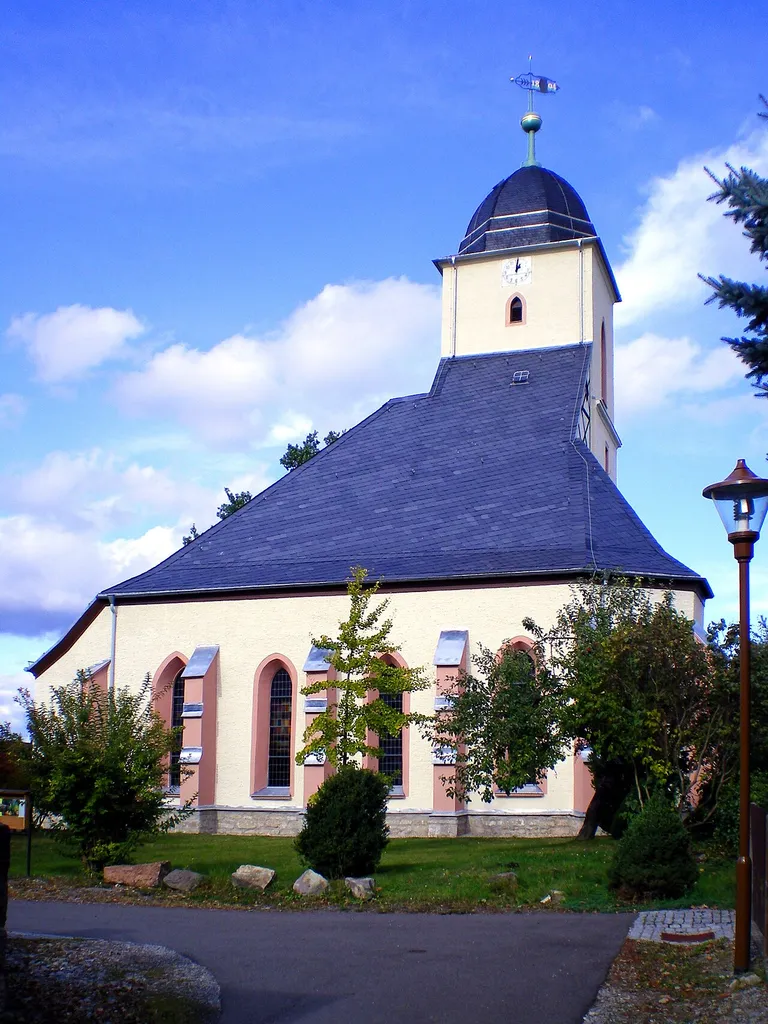 Church in Altenburg-Zschernitzsch in Thuringia