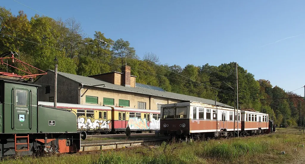 Eisenbahnmuseum im Bahnhof Buckow