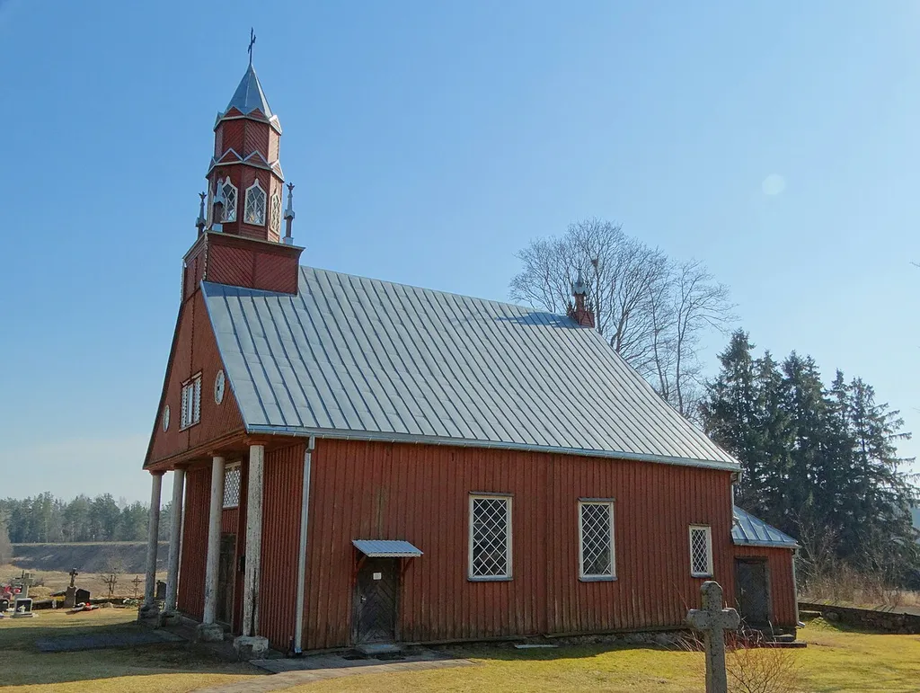 Holy Guardian Angels Church, Ubiškė, Telšiai district, Lithuania
