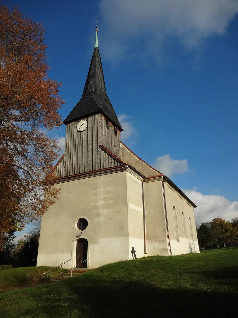 denkmalgeschützte Dorfkirche in Bamme