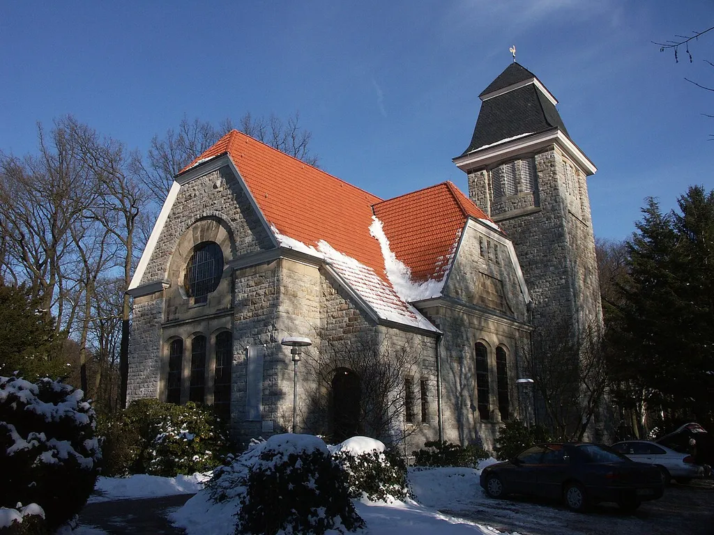Neanderkirche in Hochdahl, part of Erkrath, Germany.