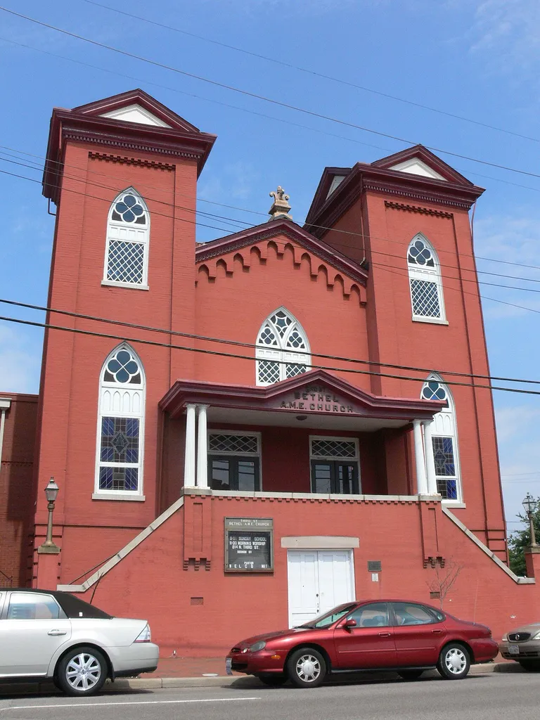 Third Street Bethel A.M.E. Church in the Jackson Ward neighborhood of Richmond, Virginia, on the National Register of Historic Places.