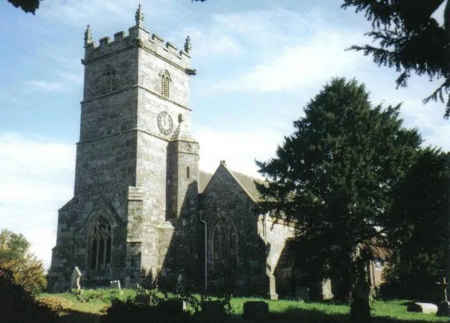 St Mary's parish church, Sixpenny Handley, Dorset, England, seen from the southwest