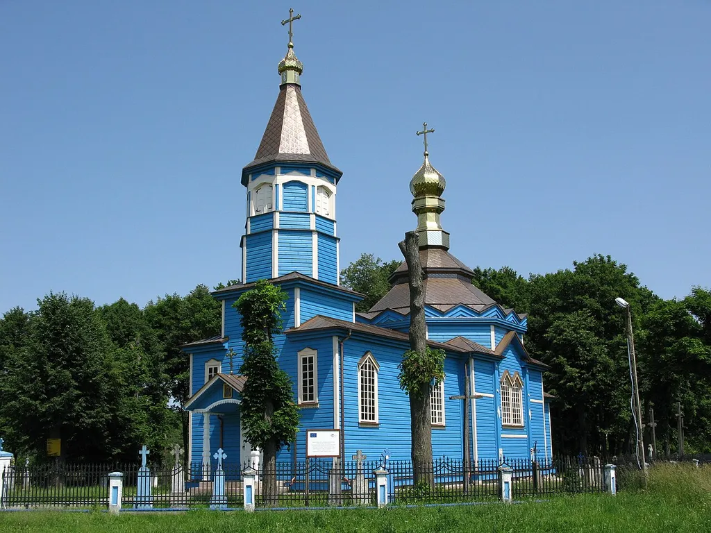 The Orthodox Church in Podbiele (Podlaskie, Poland).