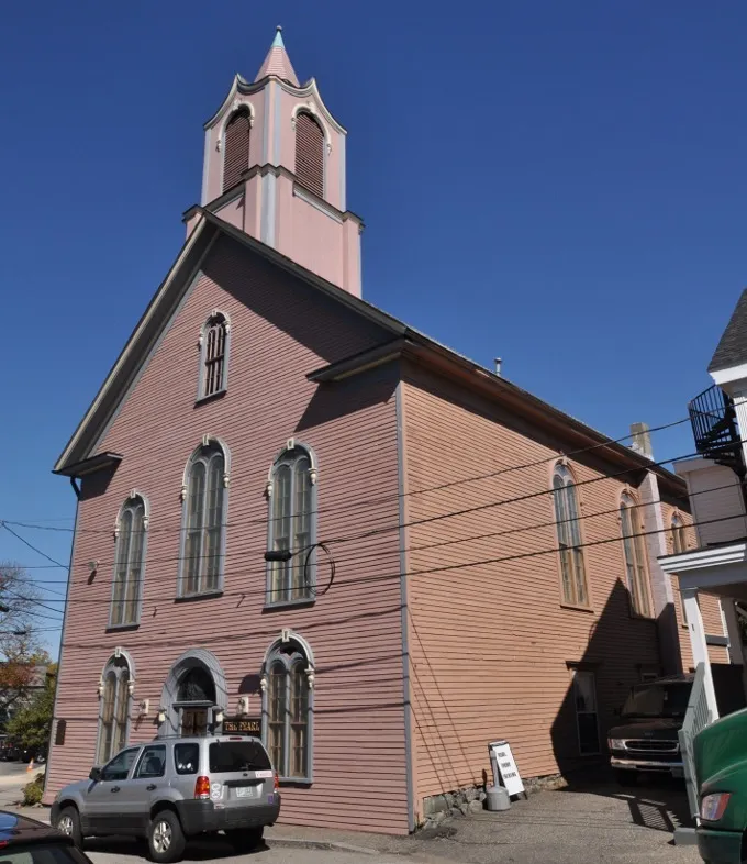 Freewill Baptist Church-Peoples Baptist Church-New Hope Church, Pearl Street, Portsmouth, New Hampshire.