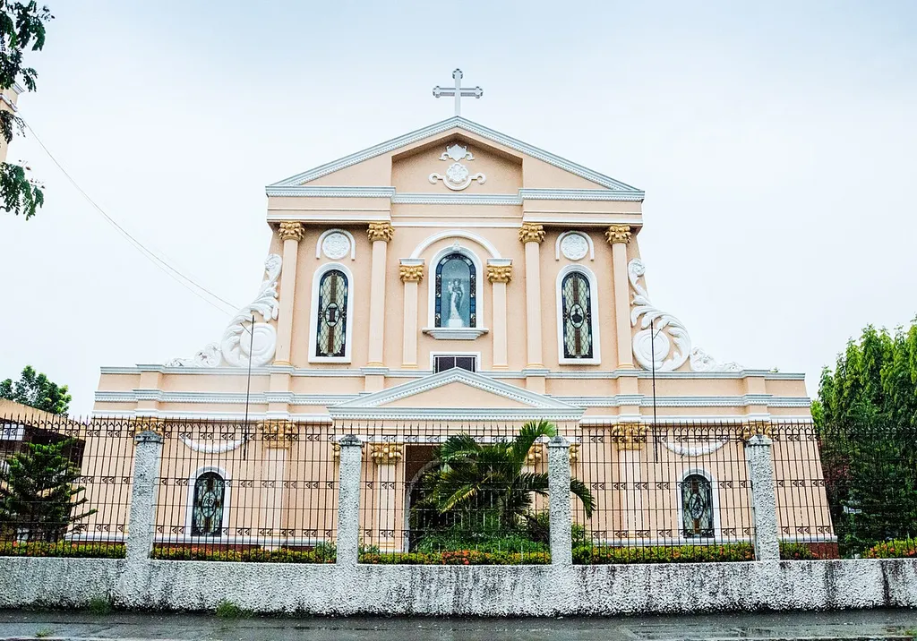 View of the church facade