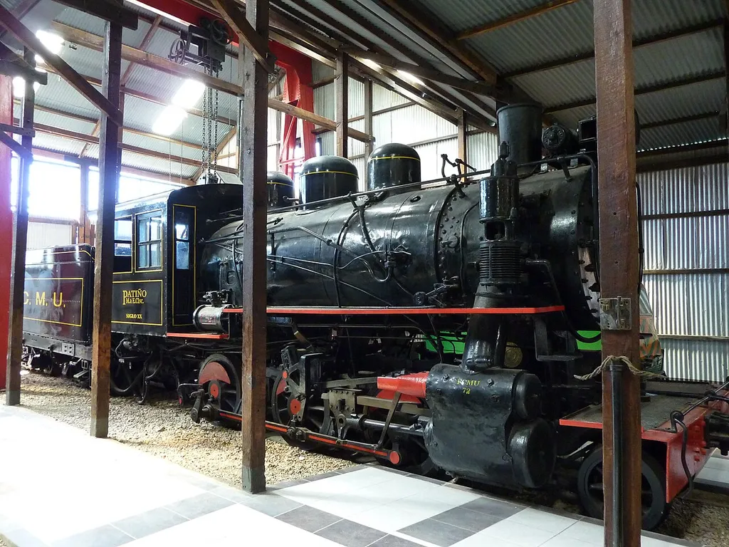 Machacamarca Railway museum