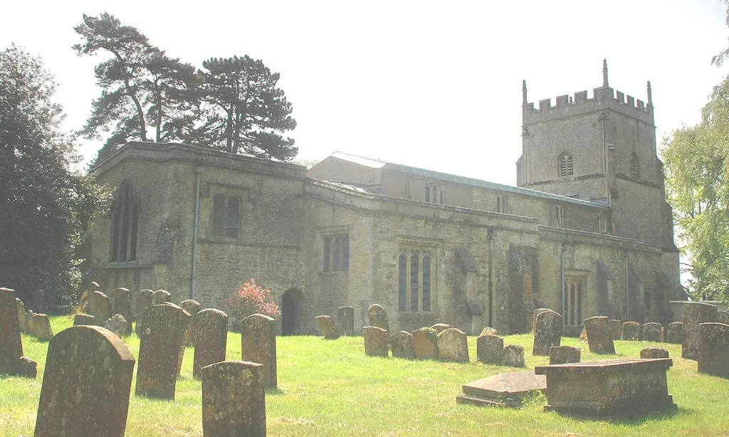 Church of England parish church of St Kenelm, Enstone, Oxfordshire, viewed from the north-east.