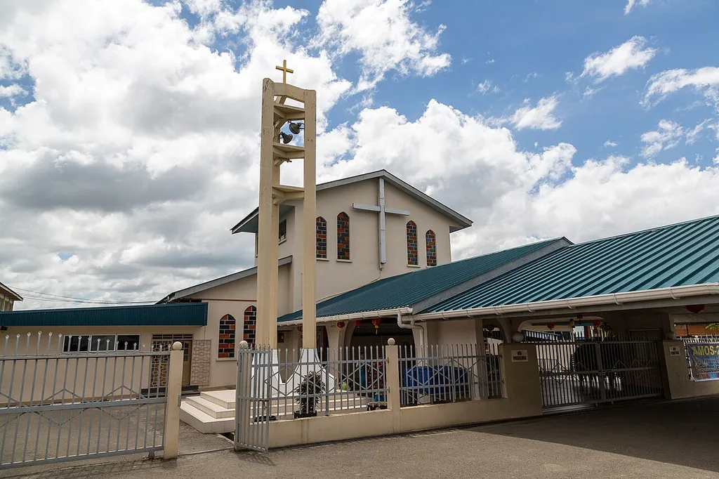 Keningau, Sabah: Catholic cathedral St. Francis Xavier Keningau