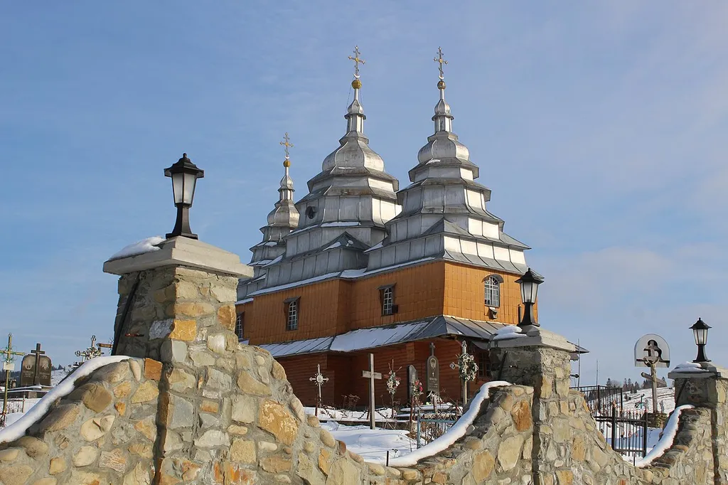 Церква Собору Івана Хрестителя, Мита, на північно-західній околиці села, біля цвинтаря