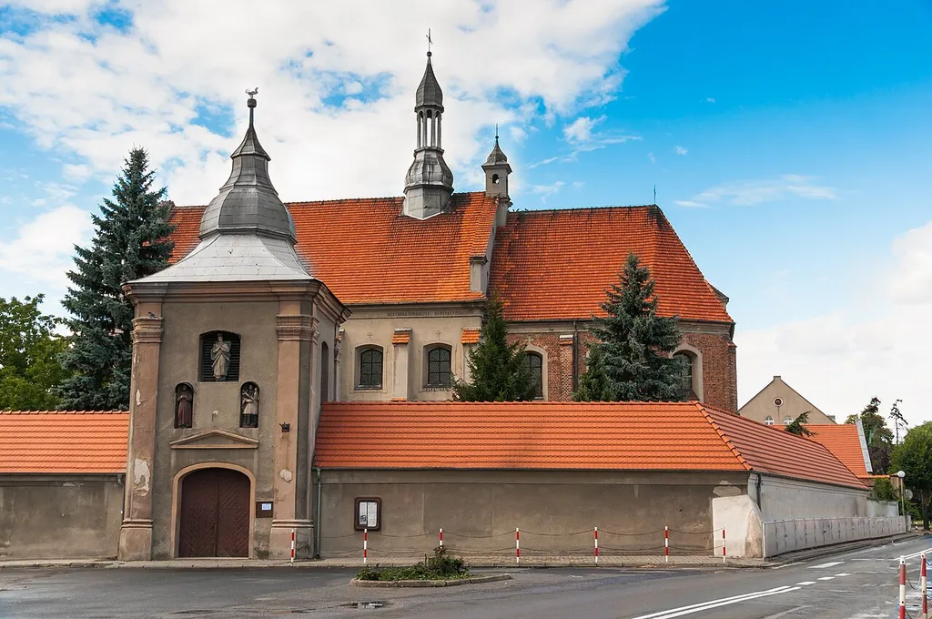 Koźmin Wielkopolski, kościół p.w. św. Stanisława, ob. par., 1648, 1670