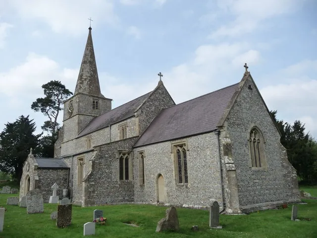 Little Bedwyn - St Michaels Church St Michaels is built of local napped flint with freestone dressings of Bath stone.