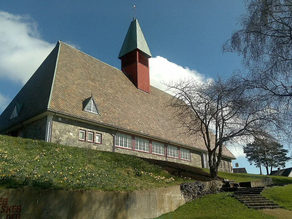 Vaagsbygd church, Kristiansand, Norway. (Vågsbygd kirke)