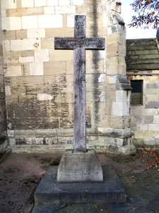 Peaseholme Green War Memorial in St Cuthbert's Churchyard
