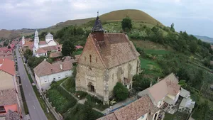 Lutheran church in Dârlos, Sibiu