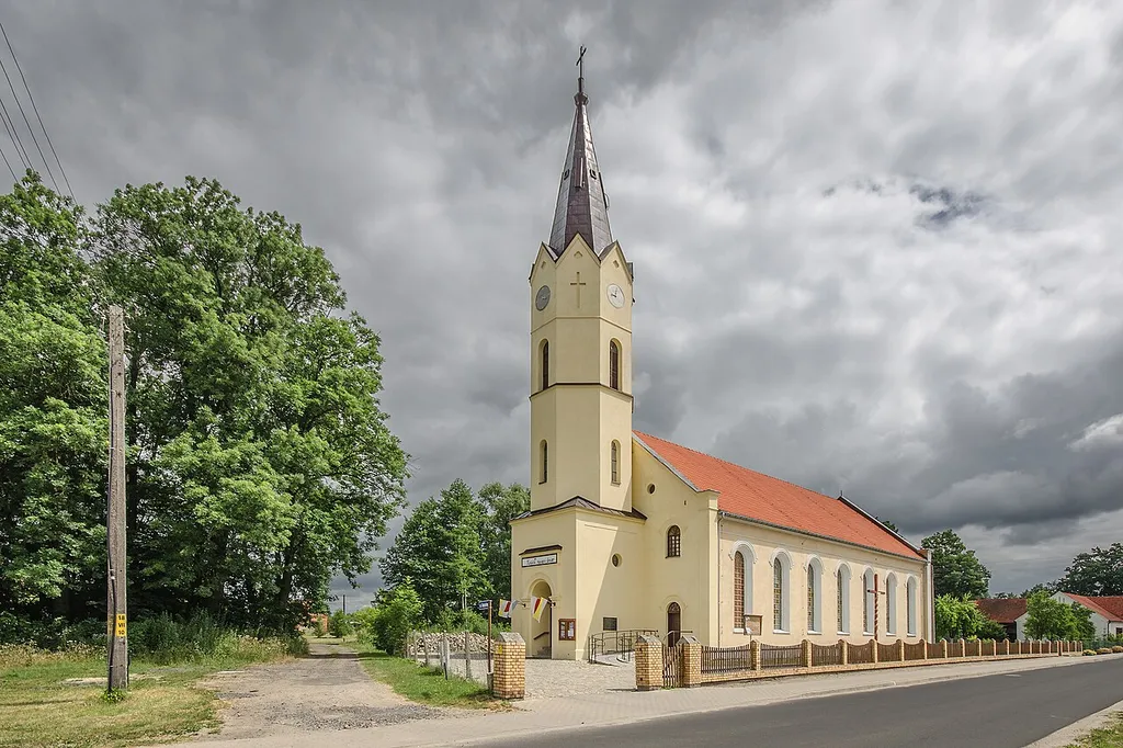 Radwanice, kościół fil. p.w. Niepokalanego Serca NMP, 1878
