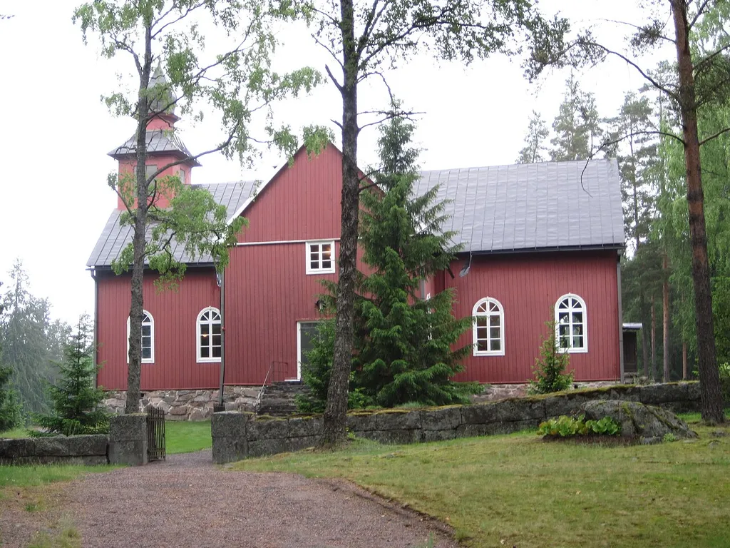 Church in Karinainen, Finland.