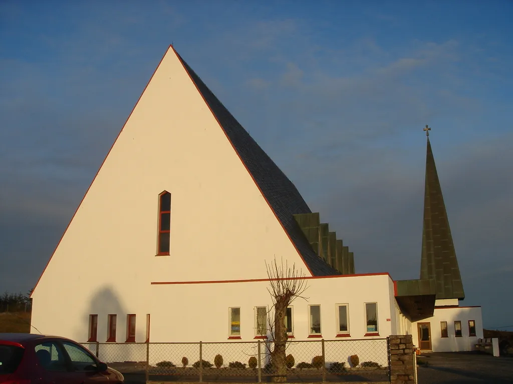 Hjelme church in Øygarden, Norway