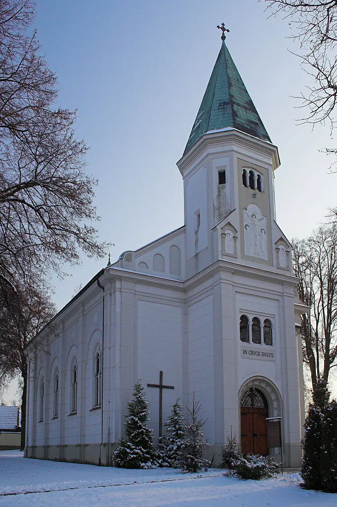 St Lawrence church in Žeranovice, Kroměříž District, Czech Republic