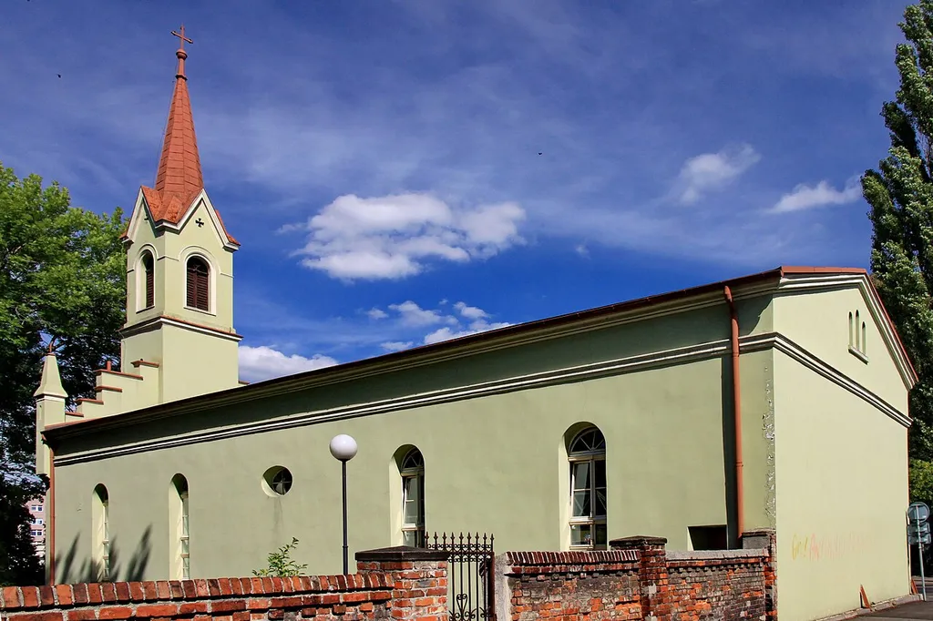 Rybnik, lutheran church, build in 1796, 1853, 1875