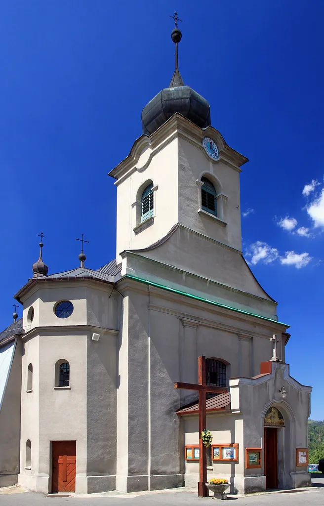 Istebna, Good Shepherd parish church, build in 1792-1794, 1928-1929