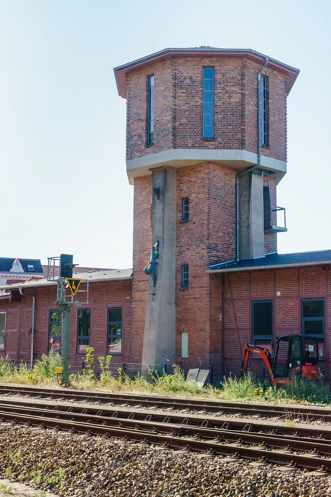 Wasserturm, Am Bahnhof in Wittstock/Dosse