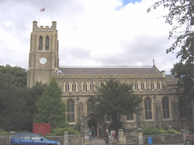 St Bartholomew's parish church, Westwood Hill, Sydenham, London SE26. Designed by Lewis Vulliamy and built 1827–32.