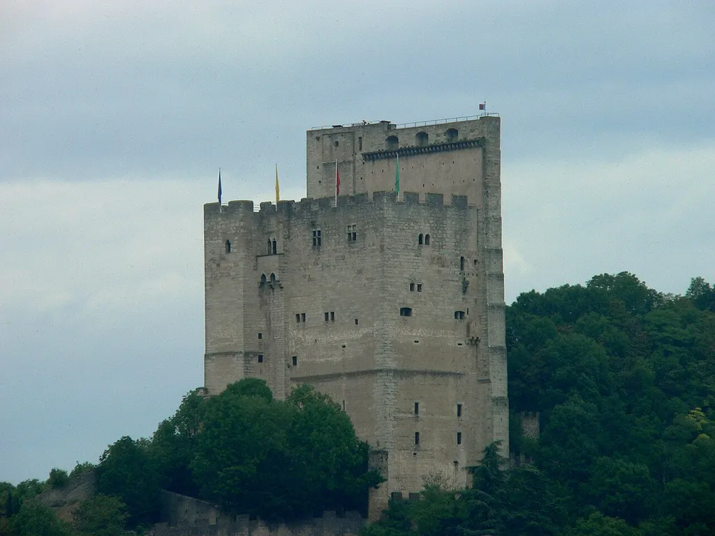Castle of Crest, Diois, french Alpes
