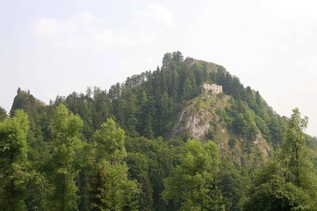 The Castle Vršatec, District Ilava, Biele Karpaty