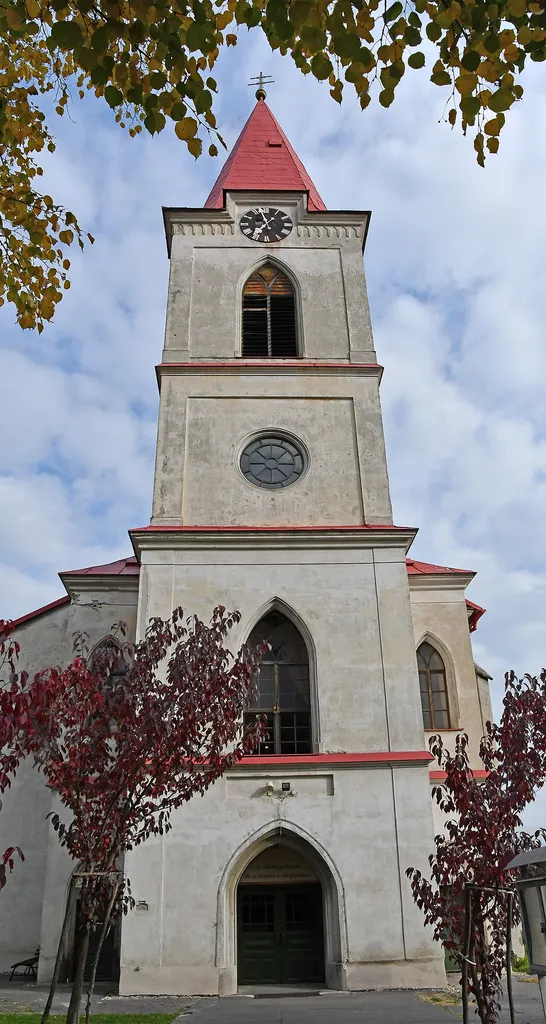 Roman Catholic church in Pukanec, Slovakia