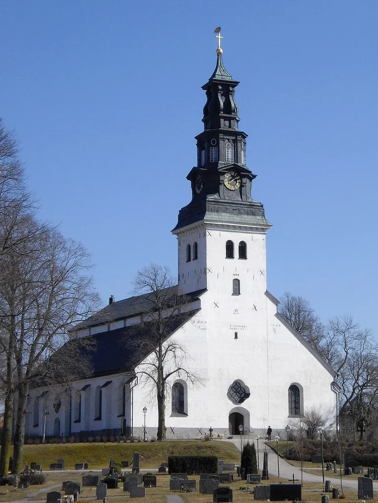 The city church in the town Köping in Sweden