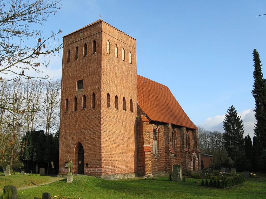 Church in Goldebee, Mecklenburg-Vorpommern, Germany