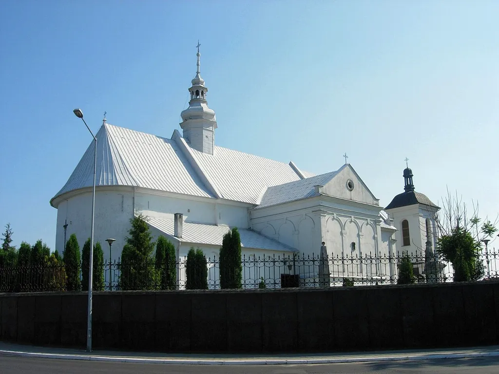Holy Cross church in Kazimierza Wielka (Poland)